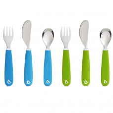 Munchkin Kit Talheres Azul e Verde (6 Peças)